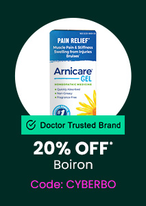 Boiron: 20% off* all Boiron products. Code: CYBERBO. Shop Now.