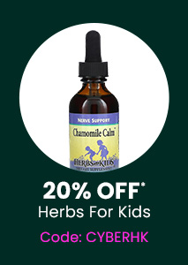 Herbs For Kids: 20% off* all Herbs for Kids products. Code: CYBERHK. Shop Now.