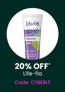 Life-flo: 20% off* all Life-flo products. Code: CYBERLF. Shop Now.
