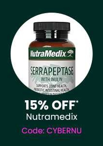 Nutramedix: 15% off* all Nutramedix products. Code: CYBERNU. Shop Now.