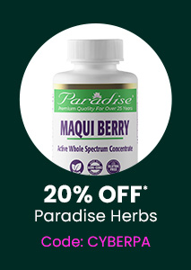 Paradise Herbs: 20% off* all Paradise Herbs products. Code: CYBERPA. Shop Now.