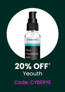 Yeouth: 20% off* all Yeouth products. Code: CYBERYE. Shop Now.