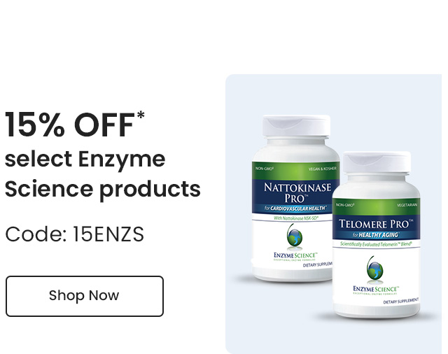Enzyme Science: 15% OFF* select Enzyme Science products. Code: 15ENZS. Email-only sale! Shop Now.