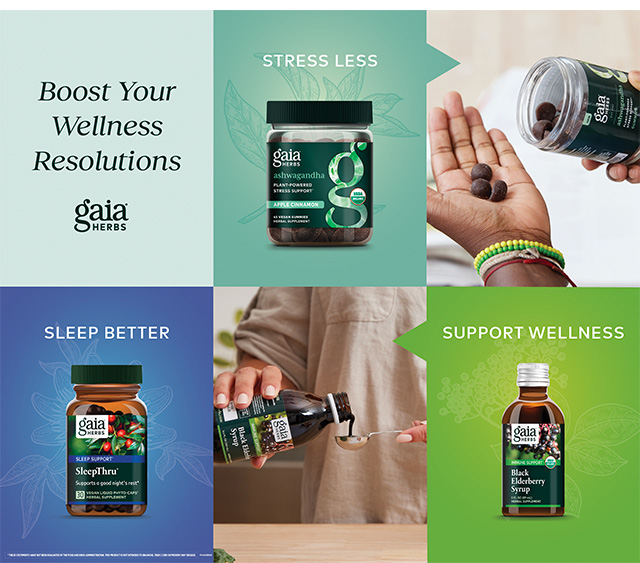 Boost your wellness resolutions. Stress less. Sleep better. Support wellness.