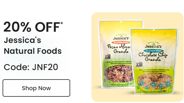 Jessica's Natural Foods: 20% OFF* all Jessica's Natural Foods products. Code: JNF20. Shop Now.