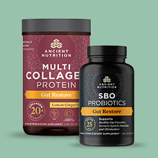 20% off‡ all Ancient Nutrition products. Code: ANCIENT20