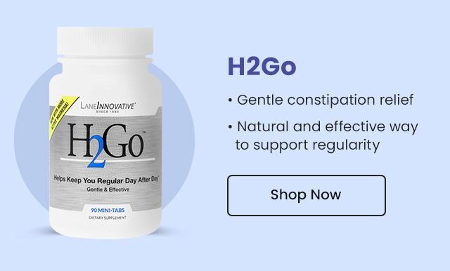 H2Go: Gentle constipation relief. Natural and effective way to support regularity. Shop Now.