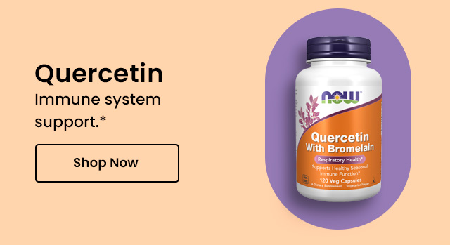Quercetin: Immune system support.* Shop now.