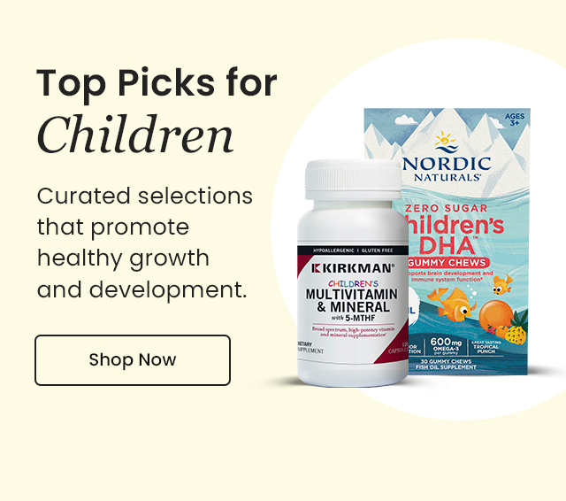 Top Picks for Kids: Curated selections that promote healthy growth and development. Shop Now.