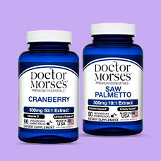 15% off* all Doctor Morse's Healing Herbs products. Code: DRM15