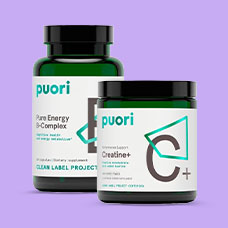 20% off* all Puori products. Code: 20PUORI