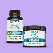 15% off* all Zhou Nutrition products. Code: ZHOU15
