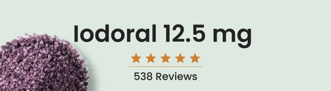 Iodoral 12.5 mg: 538 reviews. 4.9 stars.