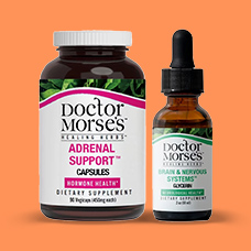 15% off* all Doctor Morse's Healing Herbs products. Code: DRM15.