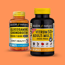 20% off* all Mason Natural products. Code: MASON20.