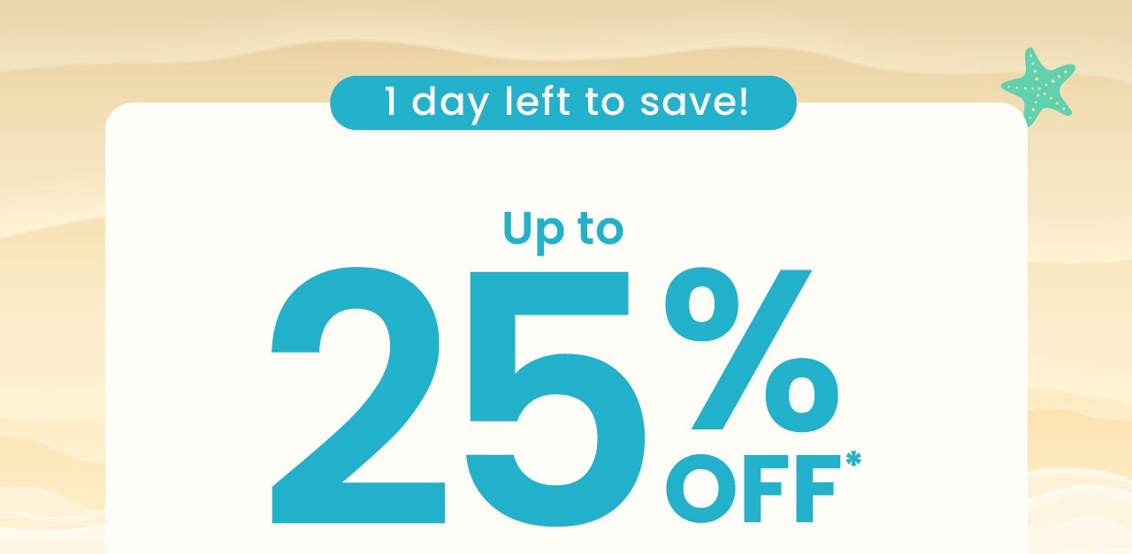 June Deals. Up to 25% off.* Get smart savings on products that fuel your health and daily routine. 1 day left to save! Shop now.