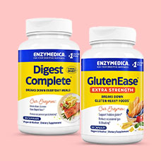 15% off* select Enzymedica products. Code: OFFENZ15