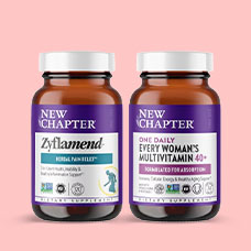 20% off* select New Chapter products. Code: NEWCH20