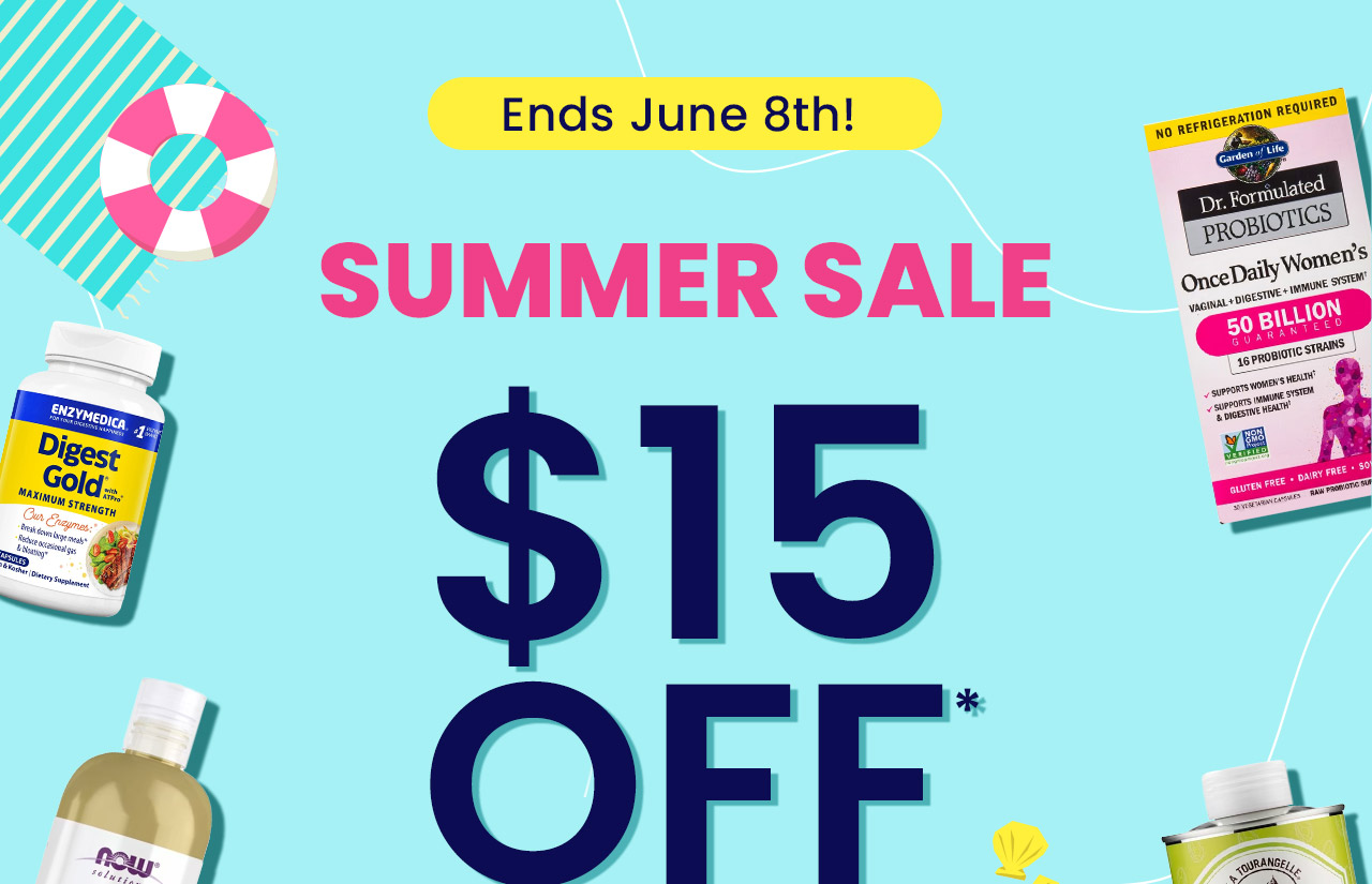 Summer Sale: $15 off* $99+. Code: PFSUMMER. Ends June 8th. Shop now.