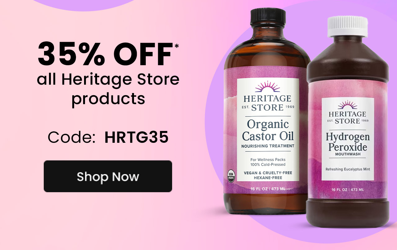 Heritage Store: 35% OFF* all Heritage Store products. Code: HRTG35. Shop now.