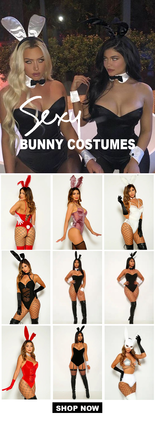 Sexy Playboy Bunny Costumes