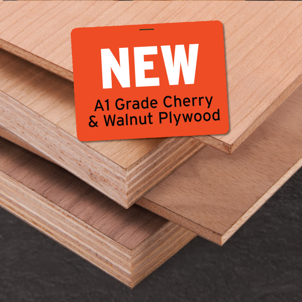 New A1 Grade Cherry & Walnut Plywood