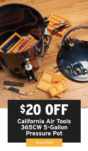 $20 Off California Air Tools Pressure Pot