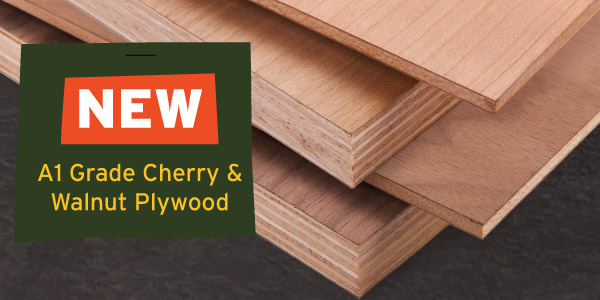 New A1 Grade Cherry & Walnut Plywood