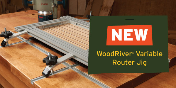 New WoodRiver Variable Router Jig