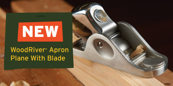 New WoodRiver Apron Plane With Blade