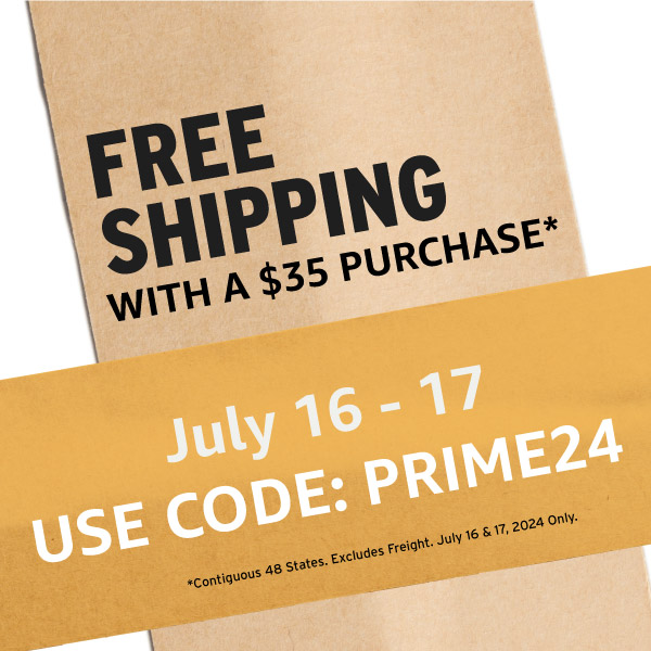 Free Shipping With $35 Purchase