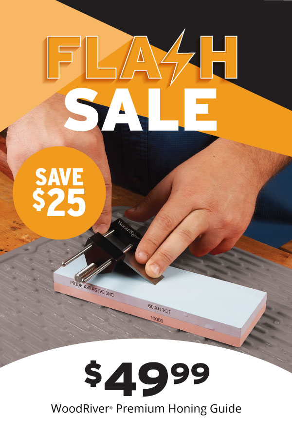 Save $25 on WoodRiver Premium Honing Guide - Today Only!
