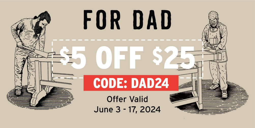 $5 Off $25 Gifts For Dad