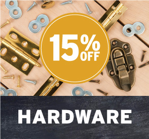 15% Off Hardware