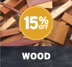 15% Off Wood