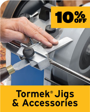 10% Off Tormek Jigs & Accessories