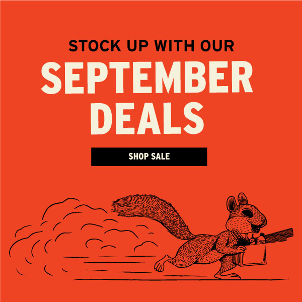 Shop Our September Sale