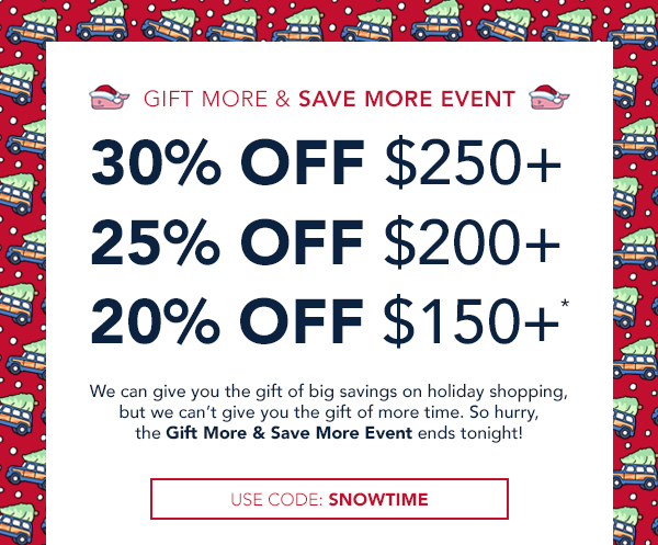 It's The Gift More & Save More Event!
