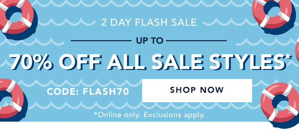 2 Day Flash Sale: Shop Now