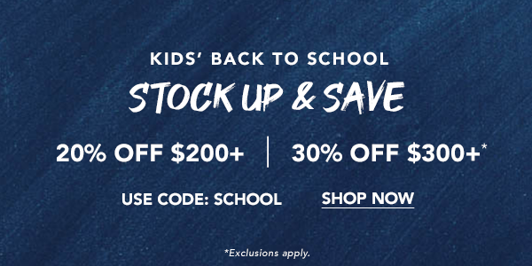 Stock Up & Save: Shop Now