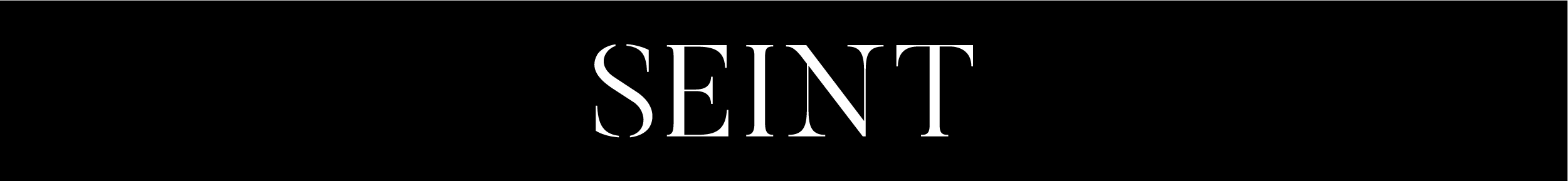 SHOP HEADER SEIN'T 