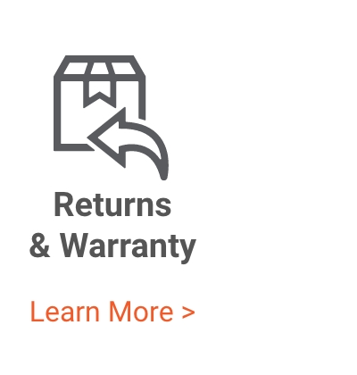 Returns & Warranty. Learn More >