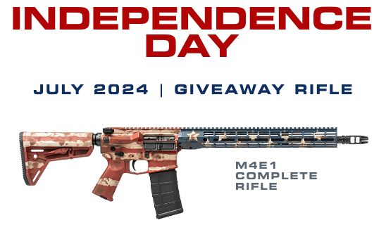 INDEPENDENCE DAY JULY 2024 | GIVEAWAY RIFLE | M4E1 COMPLETE RIFLE