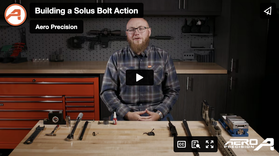 Building your SOLUS Bolt Action Rifle
