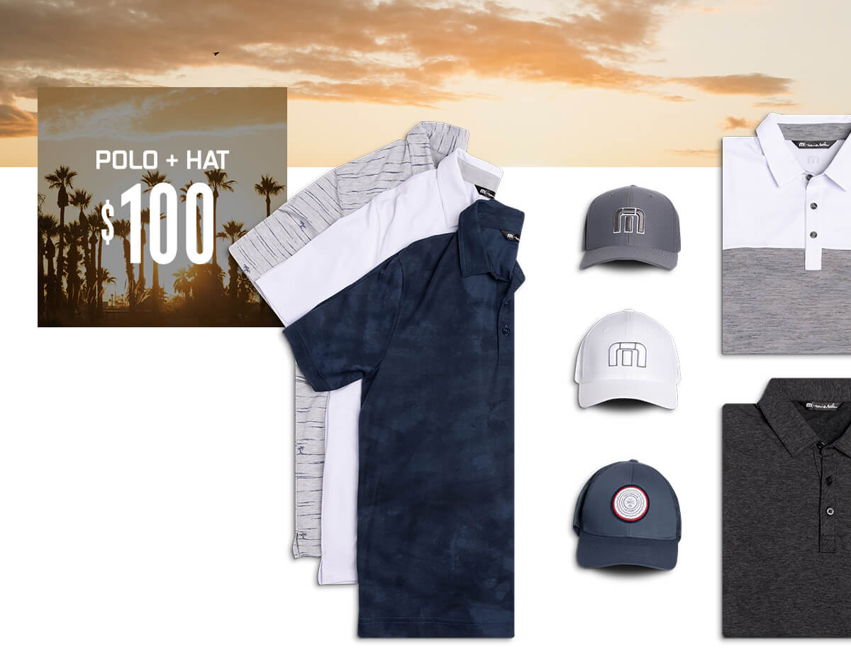 Polo + Hat $100