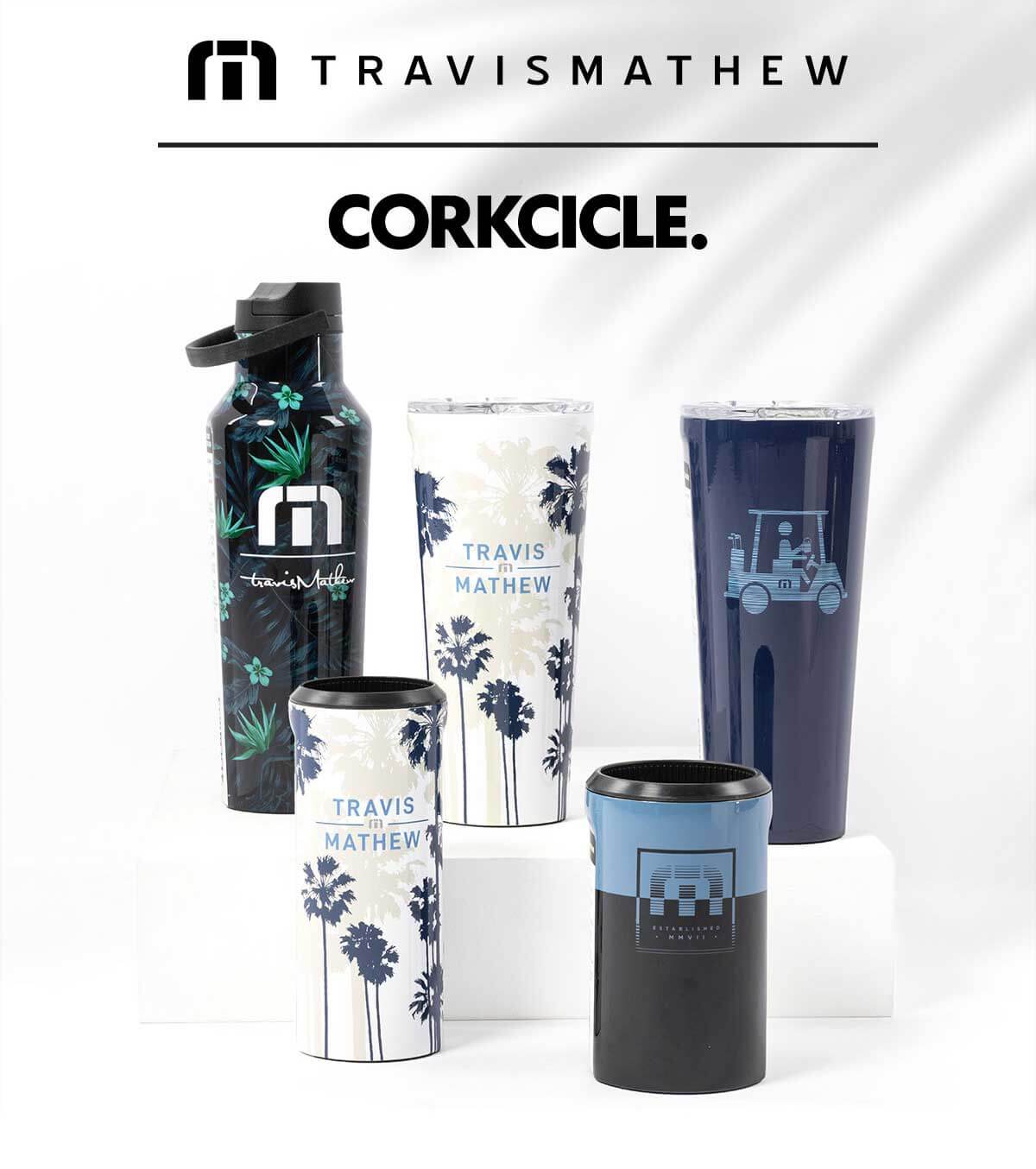 TravisMathew x Corkcicle Can Cooler