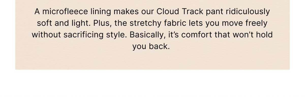 Shop Cloud Track Pant