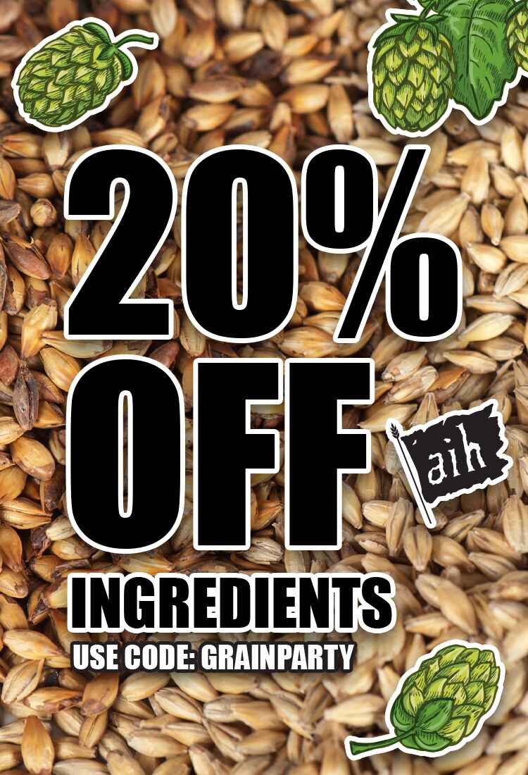 20% Off Ingredients. Use code: STOCKUP