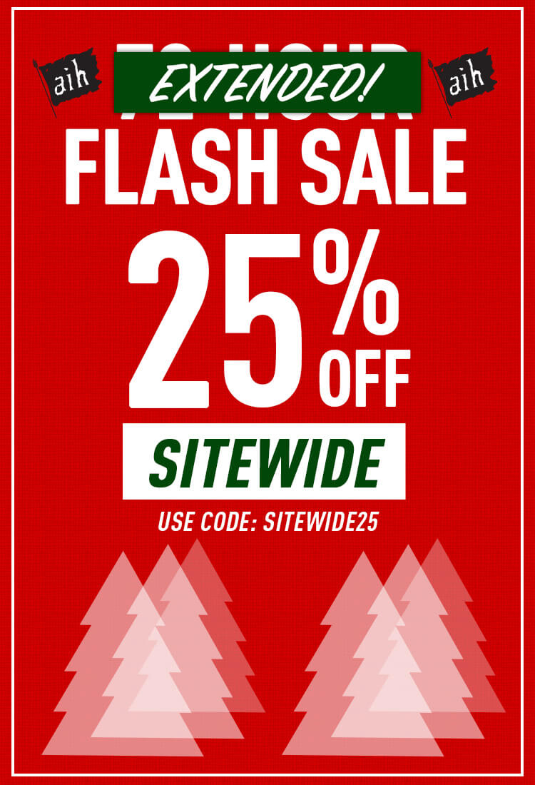 Extended! 72-Hour Flash Sale: 25% Off Sitewide + Free Shipping Over $59! 25% Off Sitewide + Free Shipping Over $59!