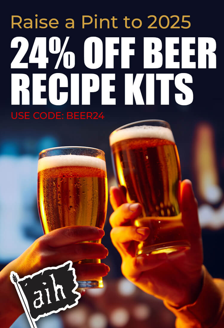 Raise a Pint to 2025! 24% Off Your Favorite Beers This Year. Use code BEER2024